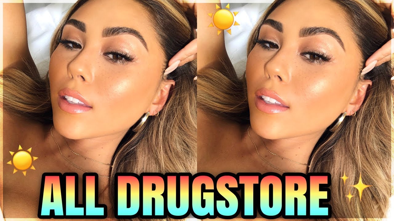 drugstore sunkissed skin summer makeup look + faux freckles | roxette arisa