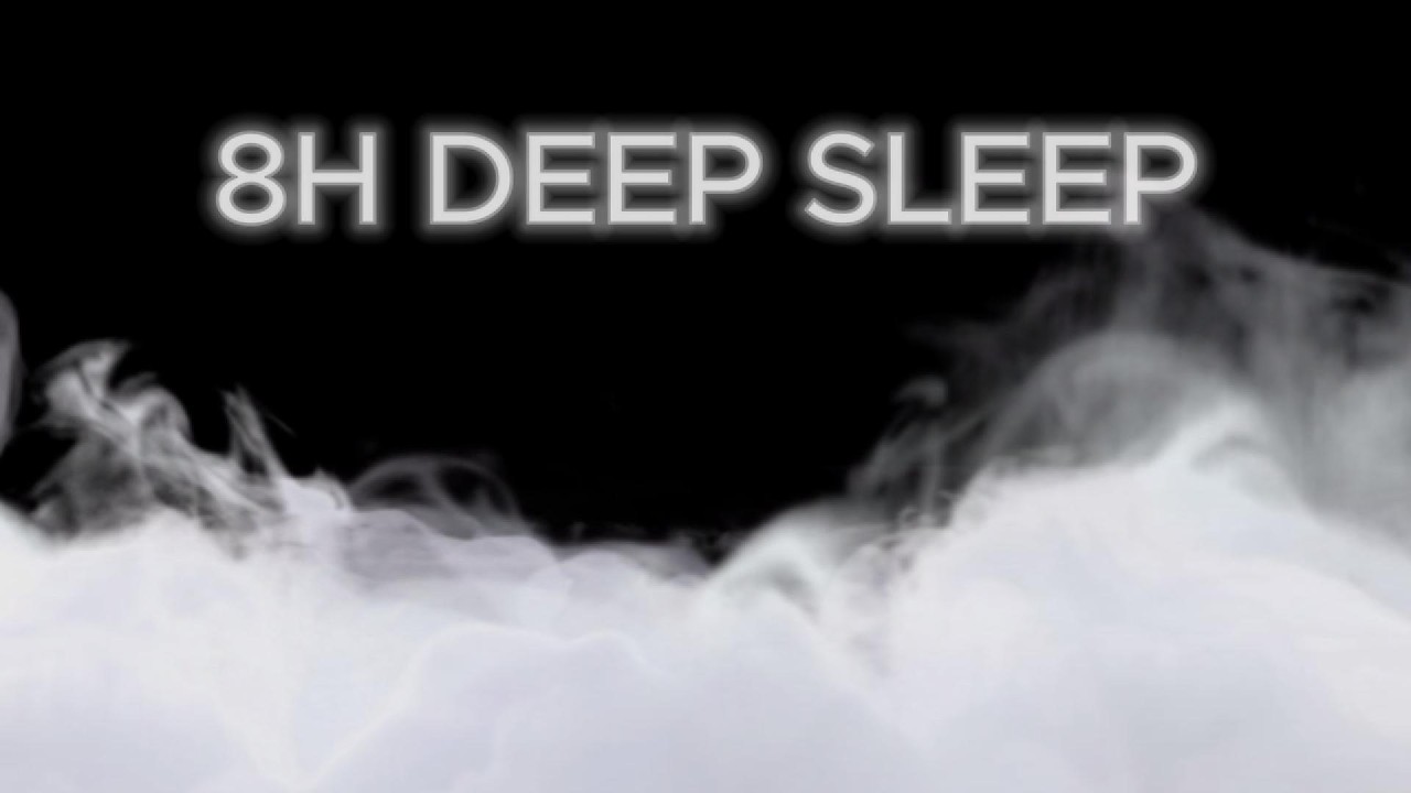 8H Black Screen | Gentle Glowing Embers for Deep Sleep