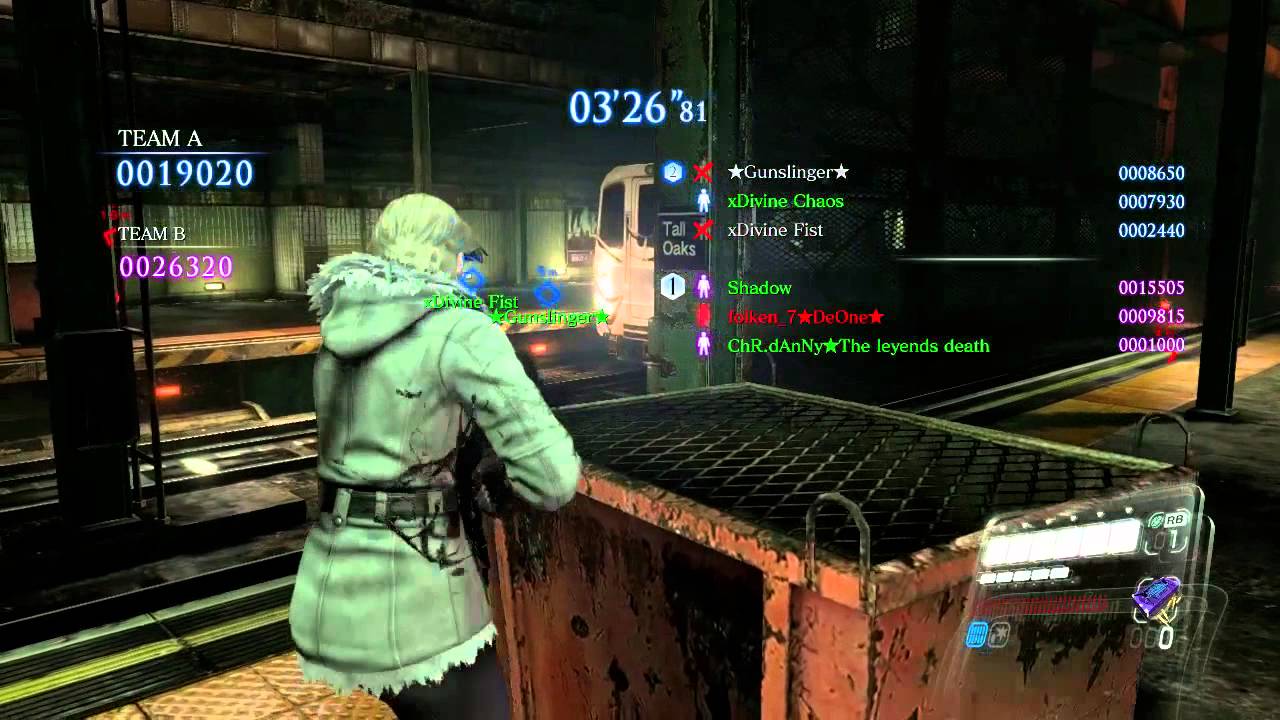Resident Evil 6 Survivors Mode Matches :66,67,68,69,70