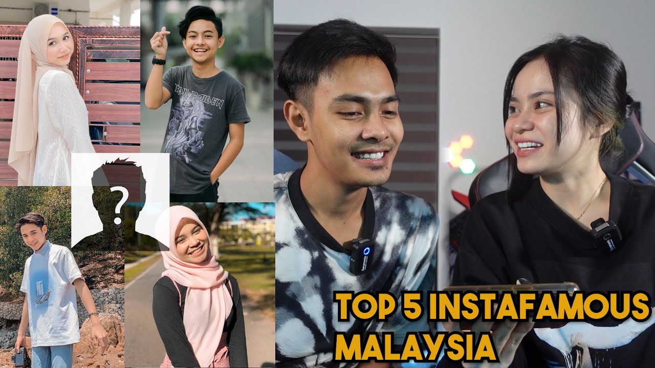 React Top 5 Instafamous Paling Popular Di Malaysia !!!