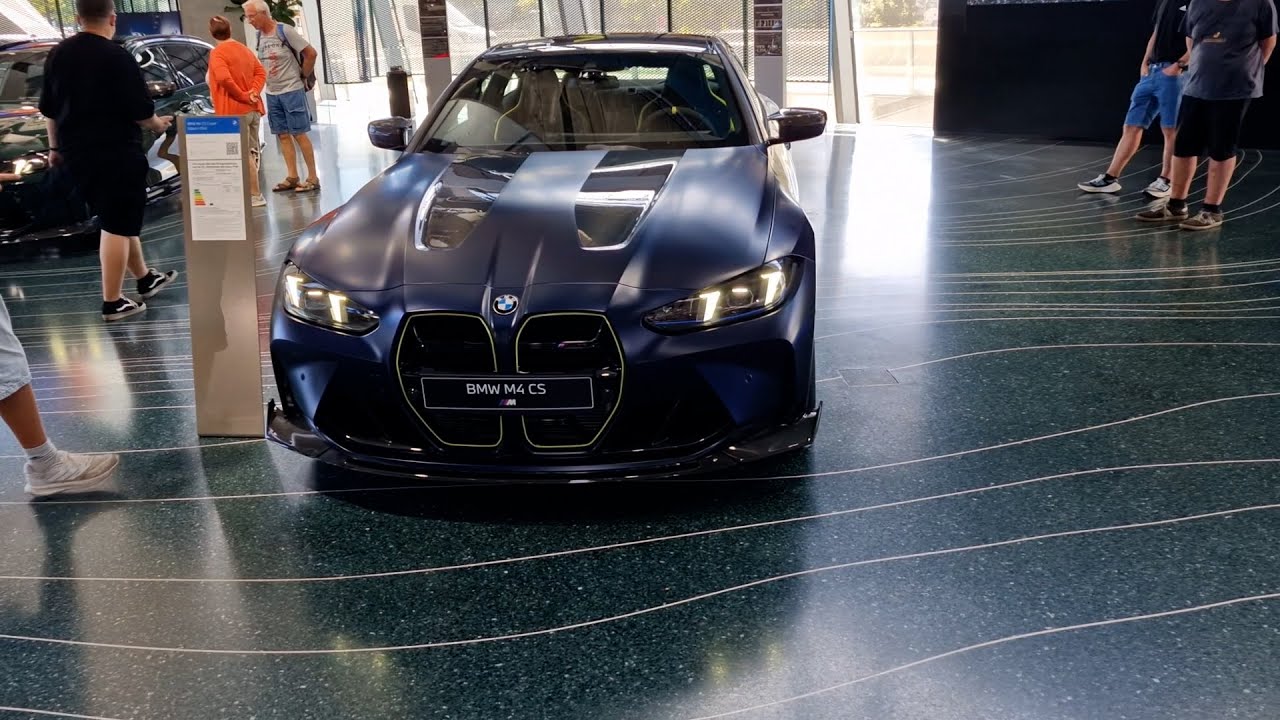 BMW M4 CS Coupe Valentino Rossi Edition VR46  VERY RAR - CarPorn  #viralvideos