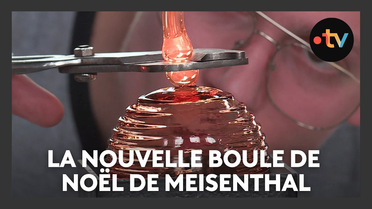 Une boule de Noël antidérapante : le Centre d'art verrier de Meisenthal dévoile sa nouvelle création