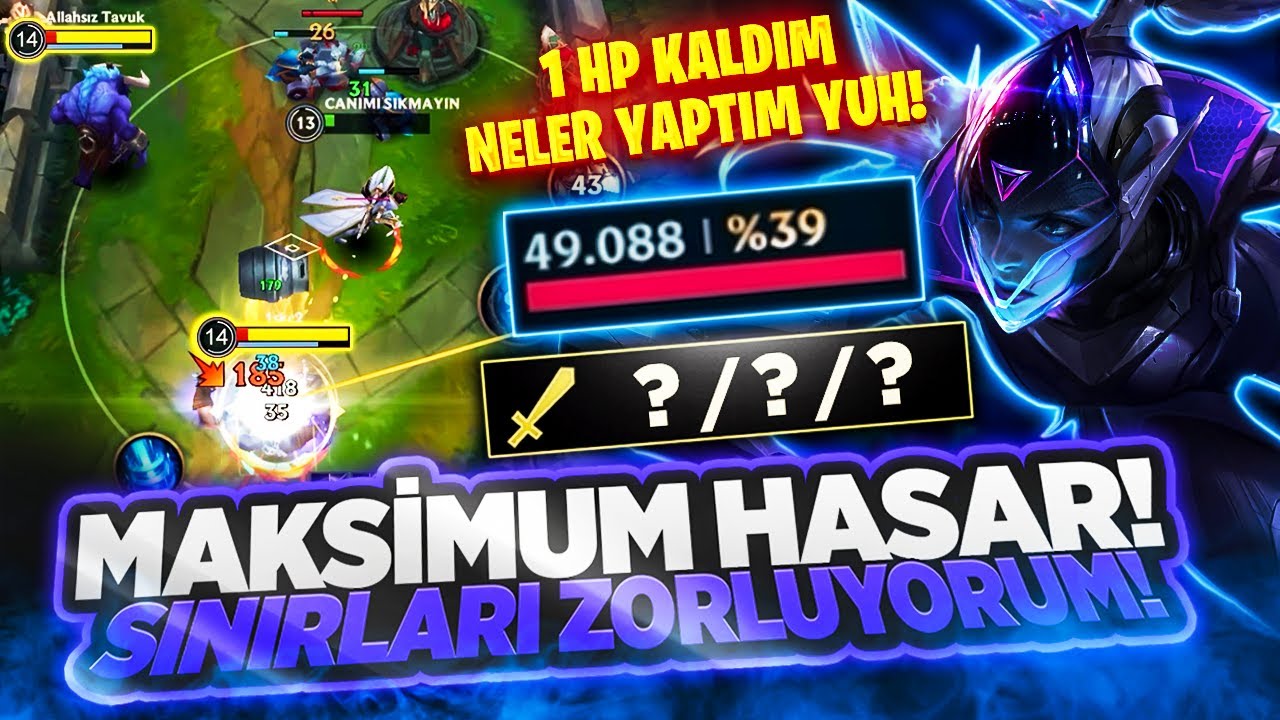 Wild Rift: TANKLARA KARŞI EN İYİ TERCİH VAYNE! BU İTEMLERLE NASIL 50K VURDUM!???