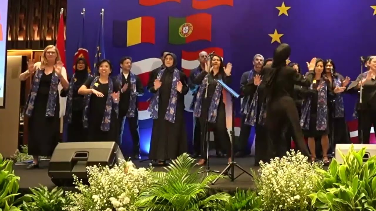 Europe Day 2025 EU Choir sings 