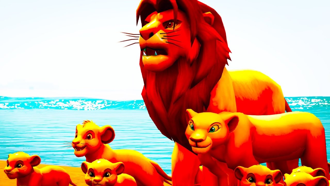 PLAYING AS LION IN GTA 5 (animals mod)