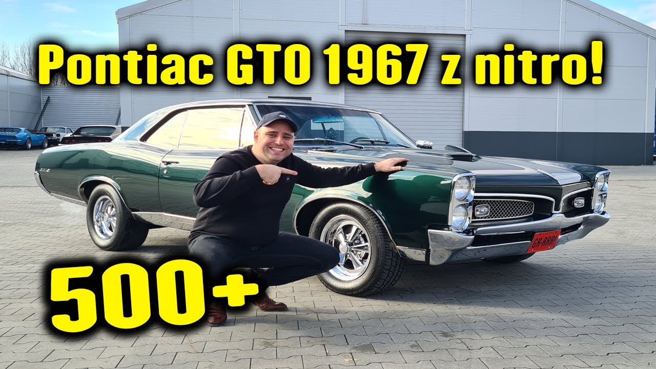 Pontiac GT0  z 1967 - 6.5 V8 + NITRO - unikat w Europie!