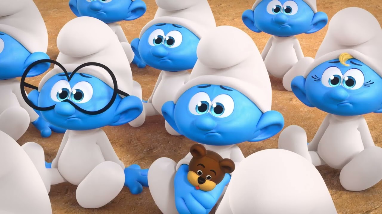 Smurfy Day Care 🧸 • The Smurfs 3D • Cartoons for Kids