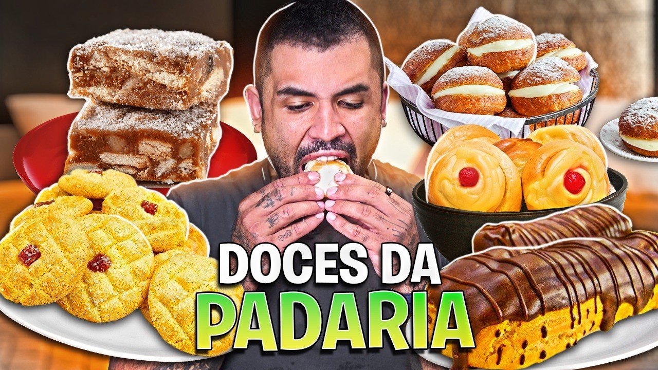 COMPREI TODOS OS DOCES DA PADARIA