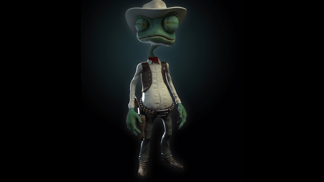 Zbrush Rango Speed Draw (Time Lapse)