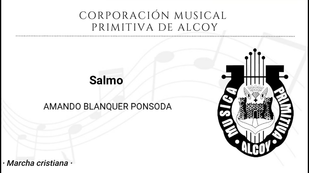 CMP Alcoi: Salmo - Amando Blanquer