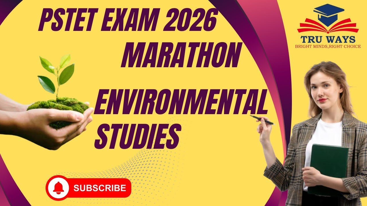 EVS & Pedagogy for PSTET 2026 | Complete Strategy & Most Expected Questions