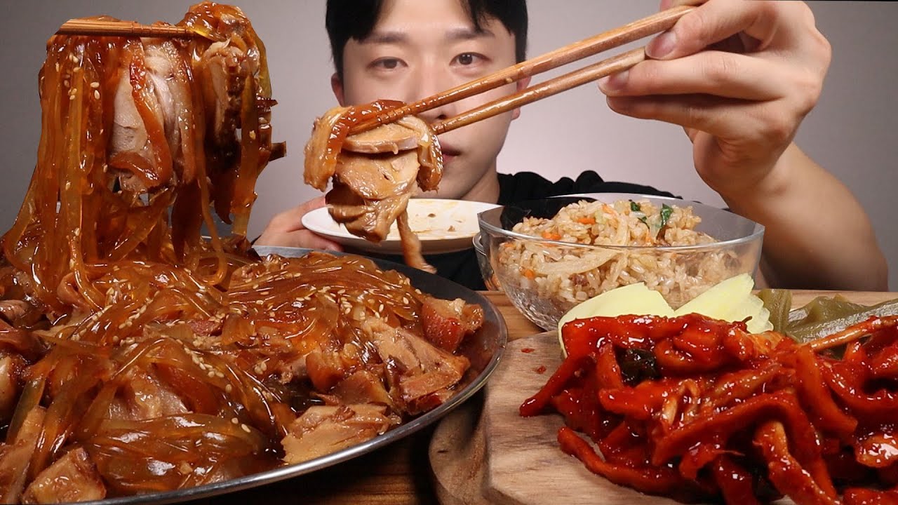 마왕족발 마왕통구이 당면 가득 족발주먹밥 먹방 ㆍASMR MUKBANG JOKBAL EATING SHOW