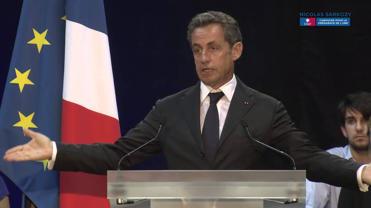 Nicolas Sarkozy en meeting à Marseille