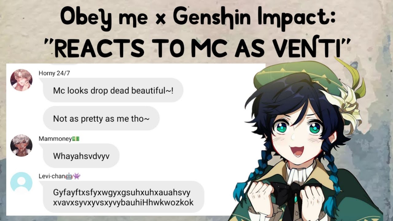 Obey me x Genshin Impact: 