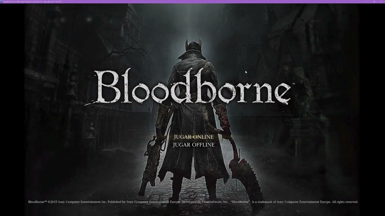 BLOODBORNE 4K/60FPS Shadows of the Hunt | Esto no es gameplay, solo es una prueba xd