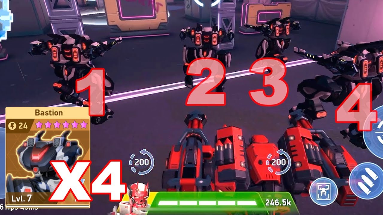 The Safest Moment in Mech Arena History | Scorpius and Minigun 16