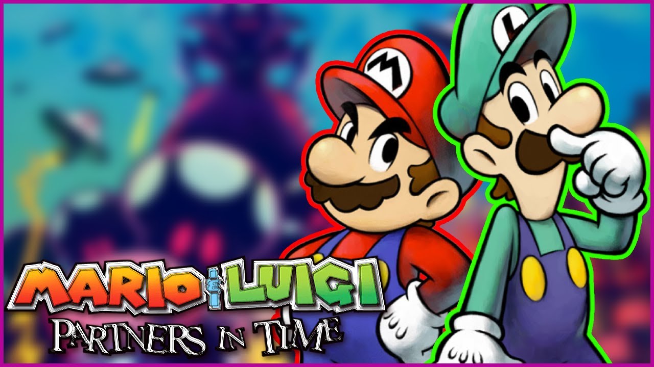 Luigi plays Mario & Luigi Partners in time #2 FT Mario