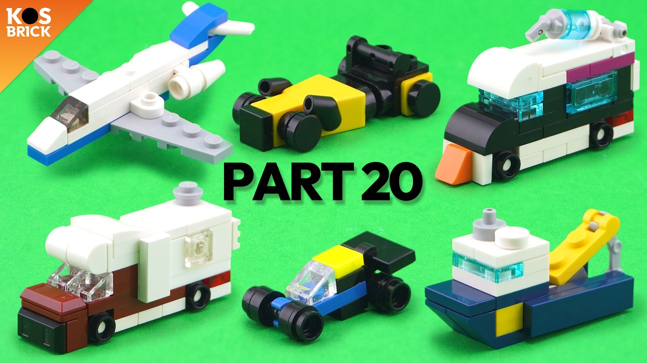 Minipojazdy Lego City &ndash; część 20 (samouczek)
