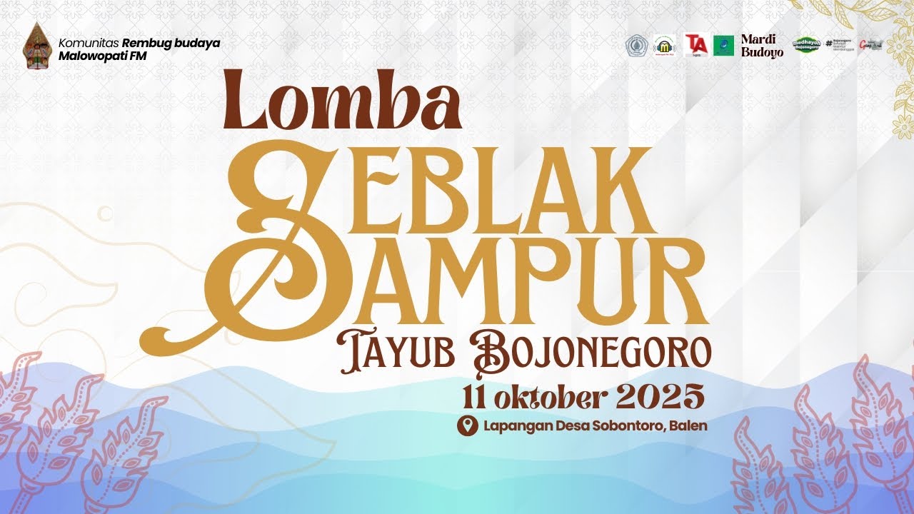 🔴[LIVE] LOMBA SEBLAK SAMPUR TAYUB BOJONEGORO