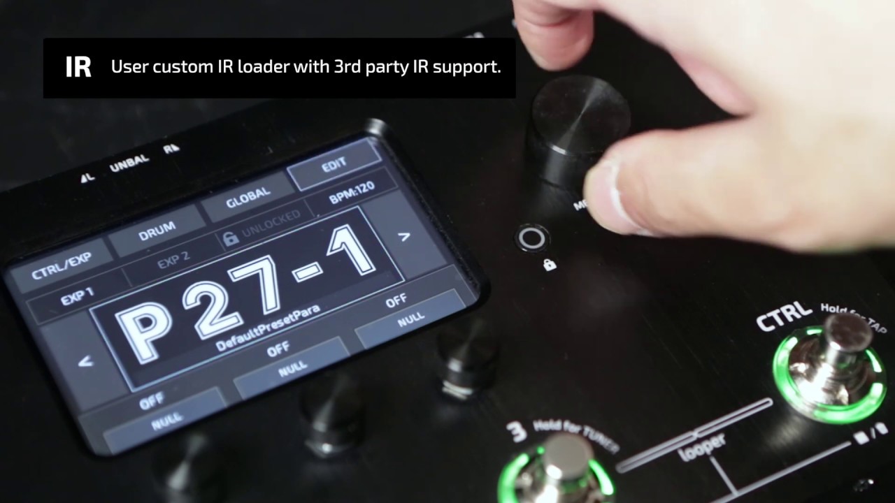 Introducing the New Hotone Ampero MP-100 Multi-Effects