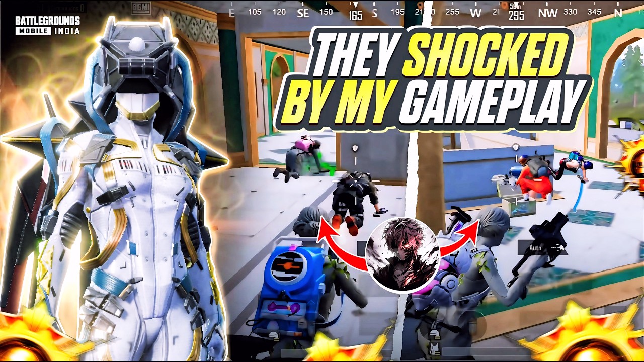 Intense BGMI Clutch Gameplay 🔥 1v4 Squad Wipe | Voice Over