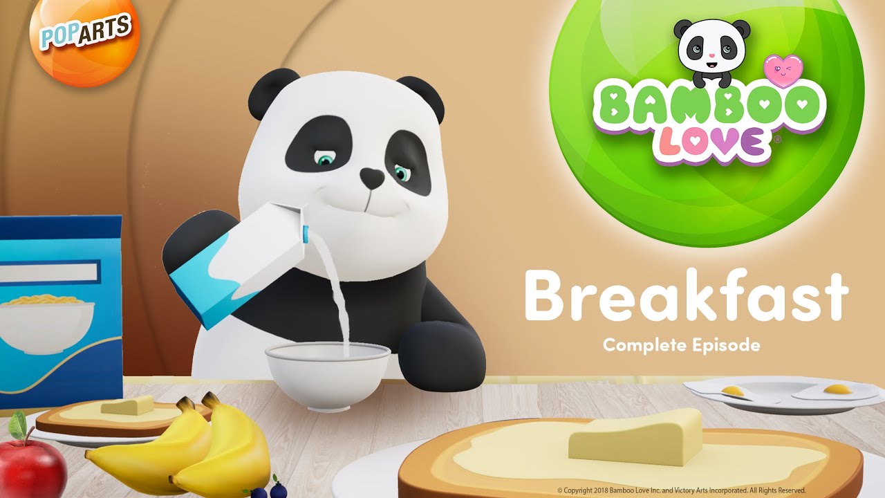 Healthy Breakfast Habits for Kids | Bamboo Love | 🐼 Panda Preschool Stories for Kids