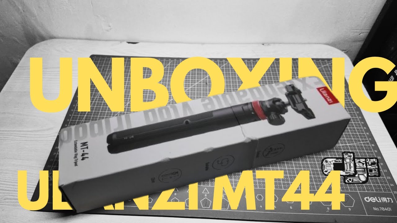 ULANZI MT-44 Tripod: Unboxing and setup