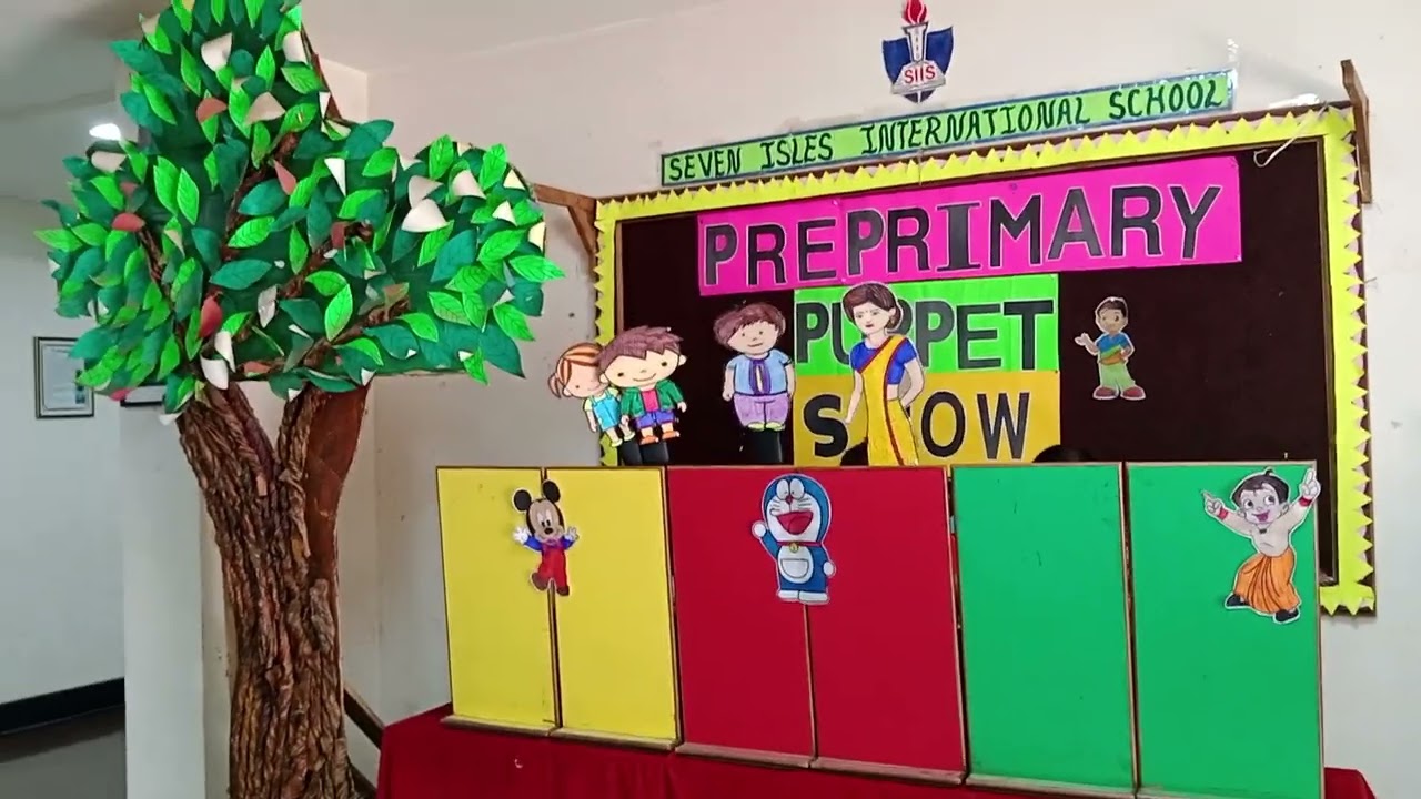 Puppet show by Pre Primary