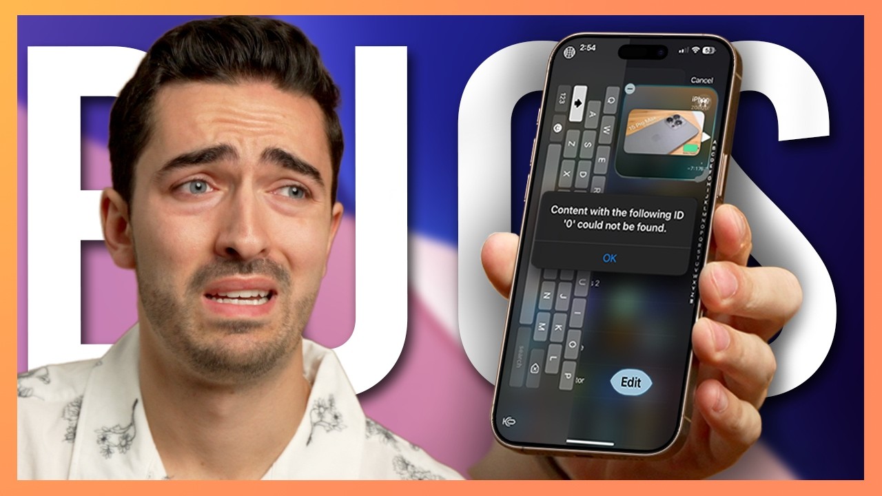 It's not just you... iOS is a MESS