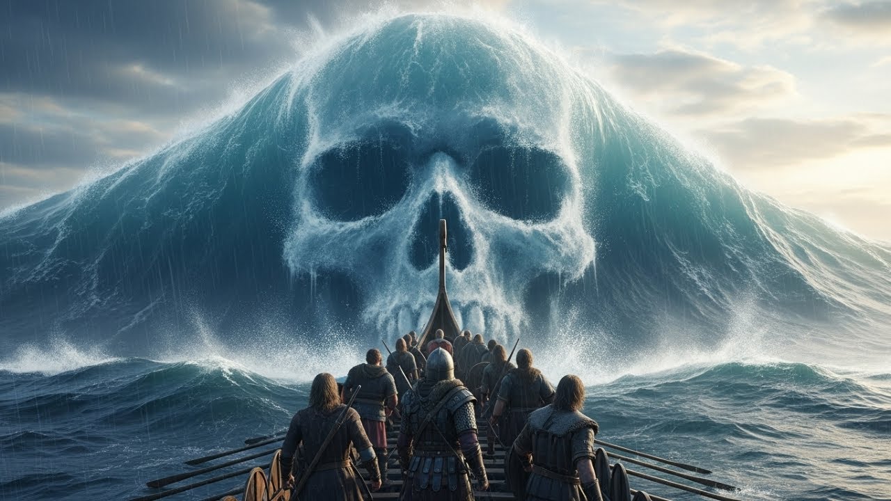 The moment a Viking crew understood they were not alone at sea