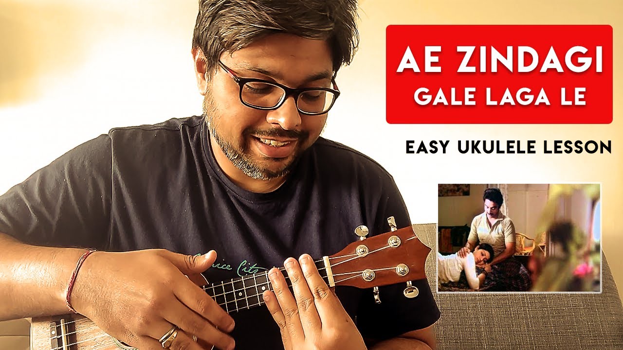 Ae Zindagi Gale Laga Le (Sadma)- Hindi Ukulele Tutorial | ukeguide