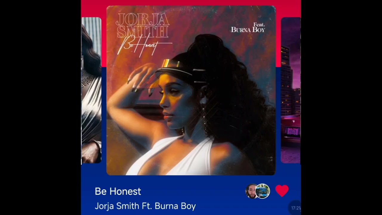 Jorja Smith Ft. Burna Boy Be Honest (Version Skyrock)