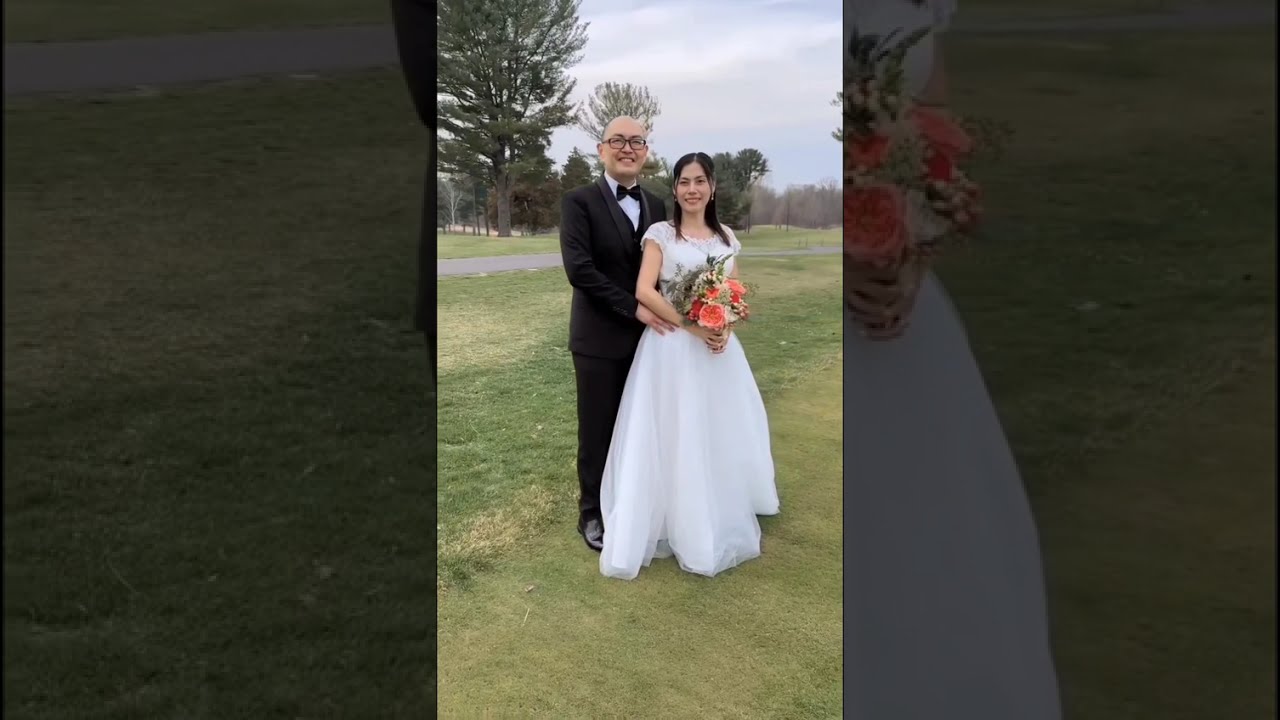 After Wedding taking pictures 🇺🇲