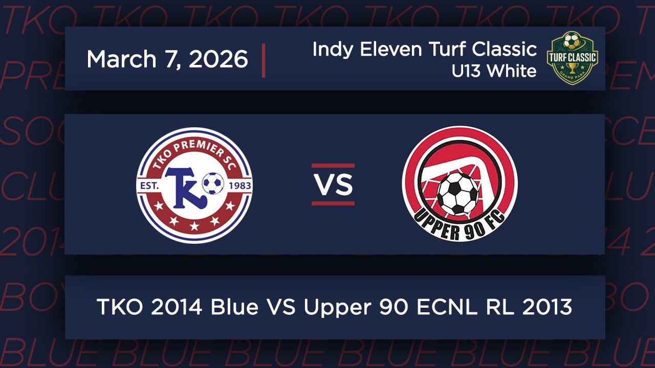 TKO Beasts vs Upper 90 - Turf Classic - Game 1