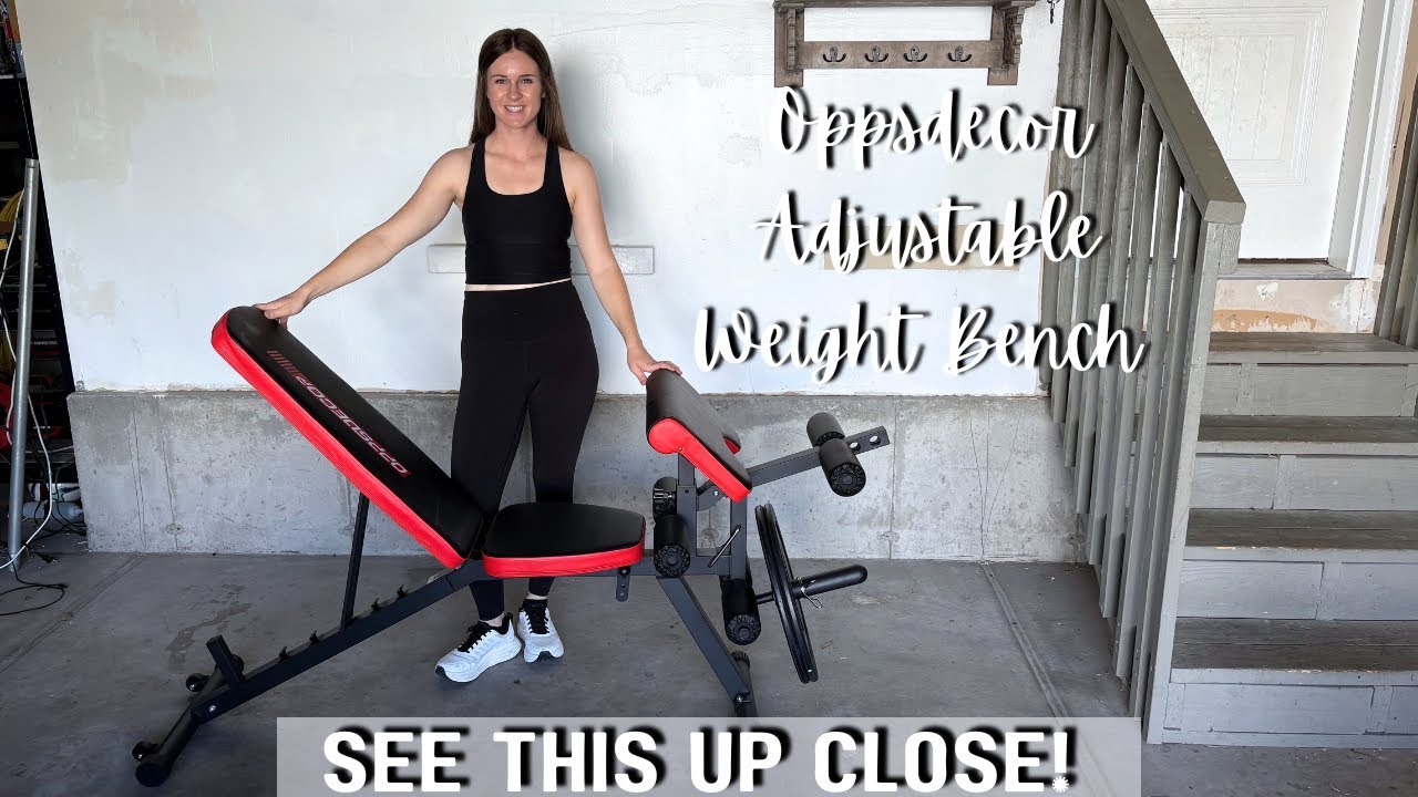 Oppsdecor Adjustable Weight Bench 