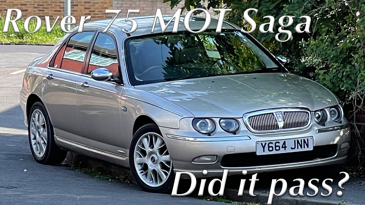 The Rover 75 MOT Saga - Did It Pass? + POV Drive