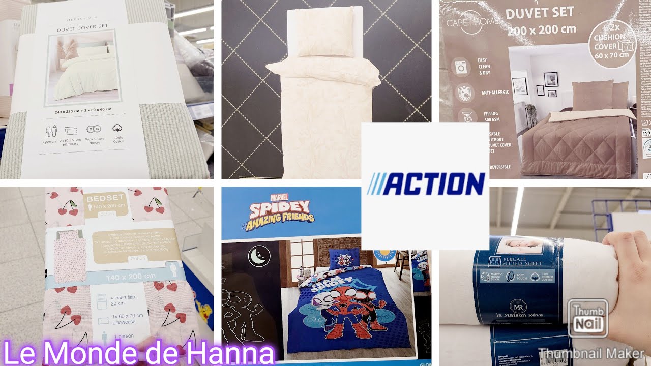 ACTION ARRIVAGE 26-02 LINGE MAISON PARURES DRAPS