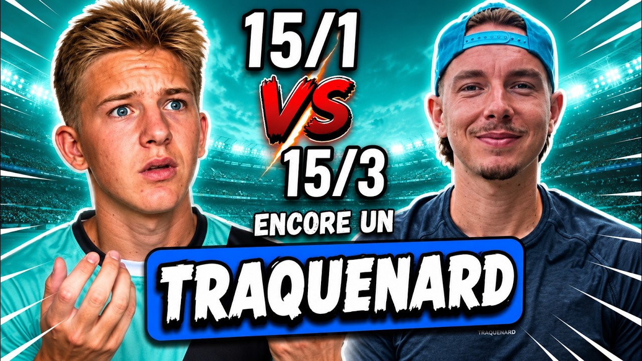 J'affronte un TRAQUENARD &agrave; 15/3 EX 15 ( Match par &eacute;quipe #2 GIERES vs LA TRONCHE )