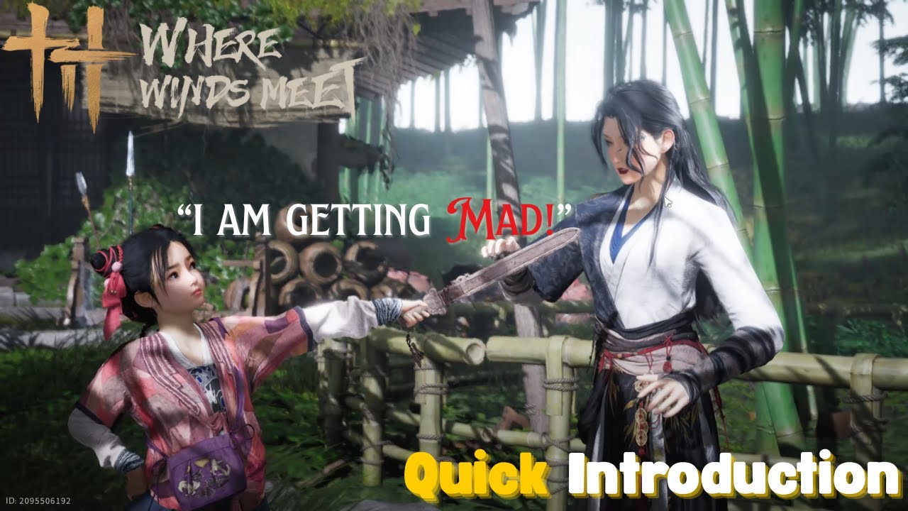 CRAZY KID TRIES TO K#LL ME!_Where Winds Meet Part 1(Quick Introduction)