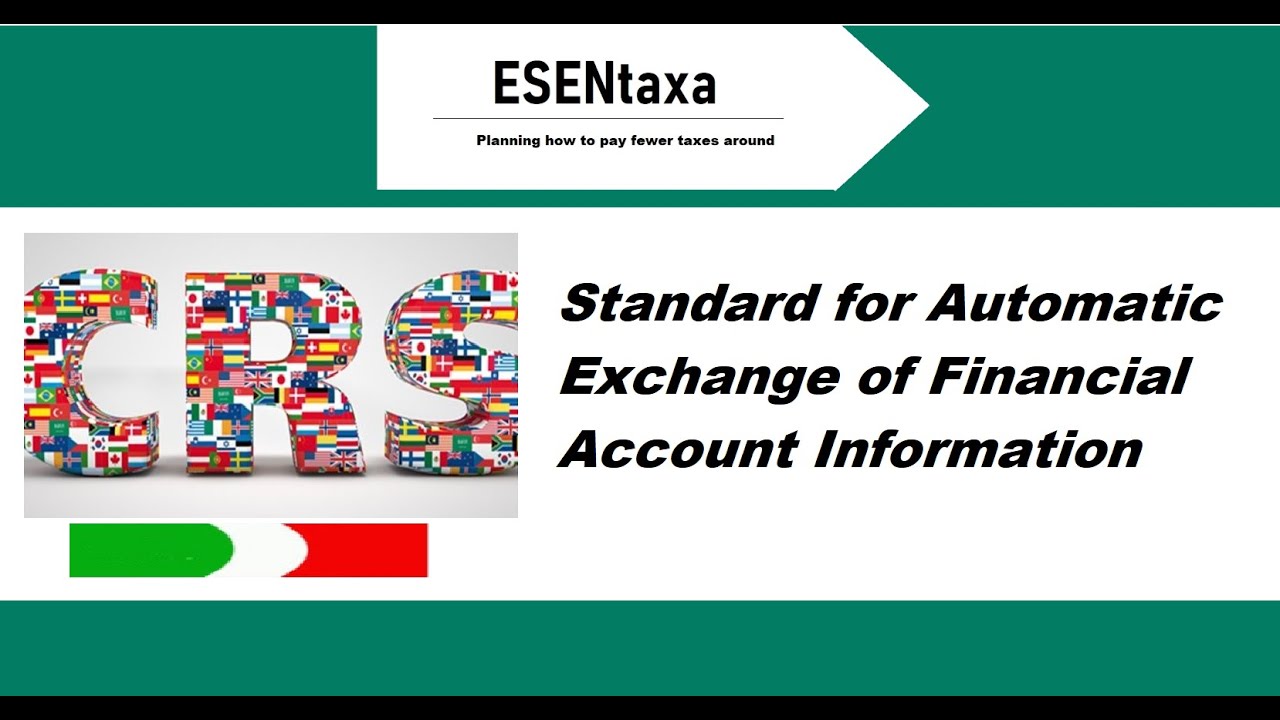 Italy's Common Reporting Standard (CRS) - What You Need to Know