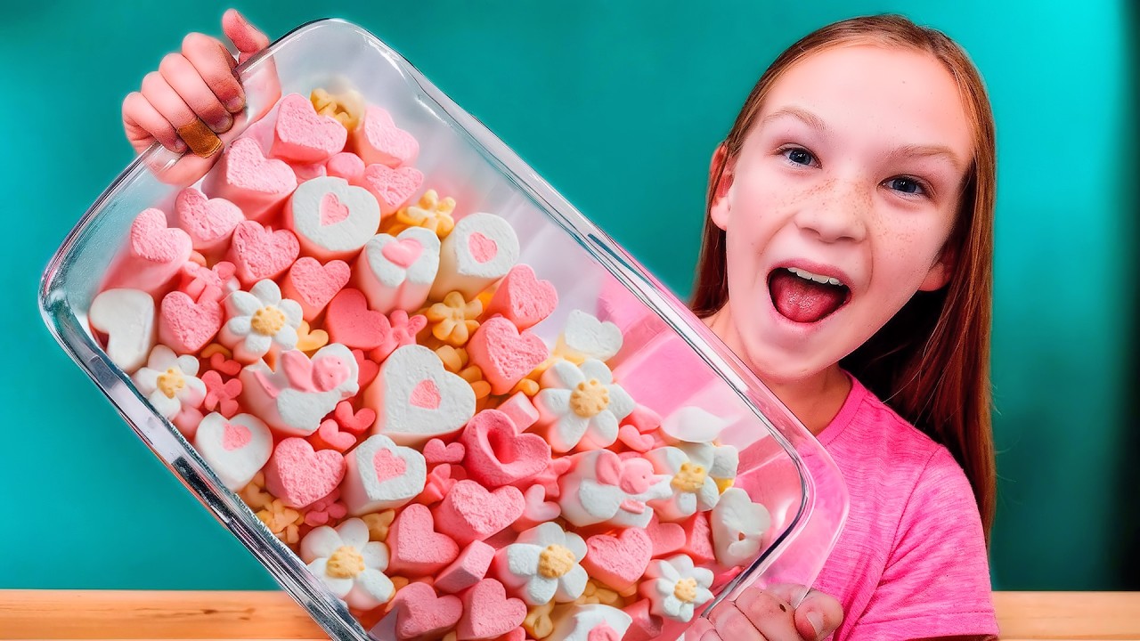 How to Make Yummy Valentine's Day Marshmallow Treats!!