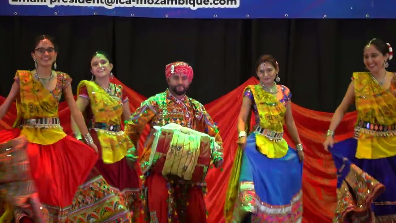 GARBA DANCE PERFORMANCE_4TH ICA INDO-MOZ CULTURAL NIGHT 2023_29th JULY 2023_MAPUTO, MOZAMBIQUE.