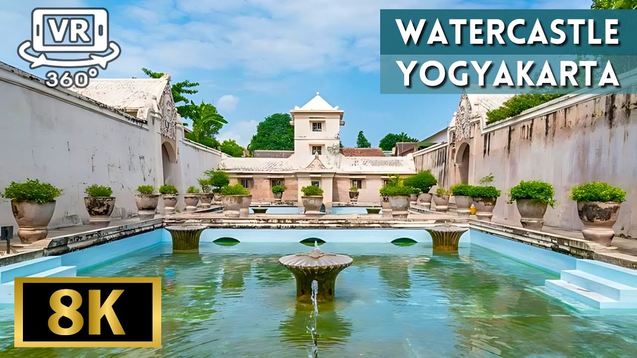 Tamansari Watercastle, Yogyakarta (360 VR) 8K Video