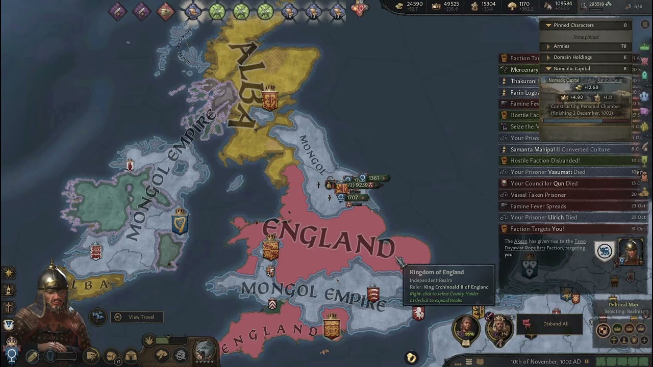 CK3: Asia Expansion Project: Mongol World Conquest: Part 30 of 30