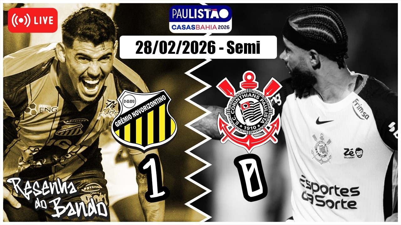 CORINTHIANS NÃO JOGA NADA E É ELIMINADO PELO NOVORIZONTINO + ANÚNCIO DE LINGARD