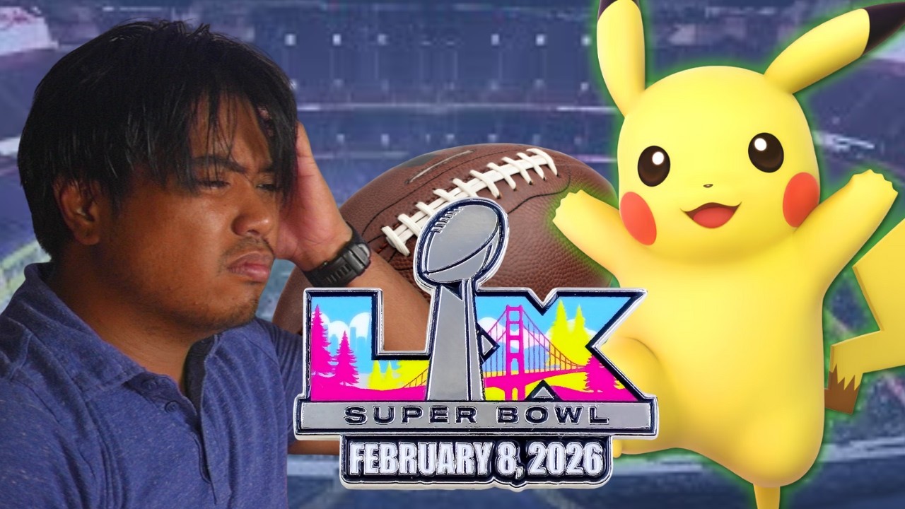 I didn't expect a Pokemon announcement to drop on Superbowl LX...