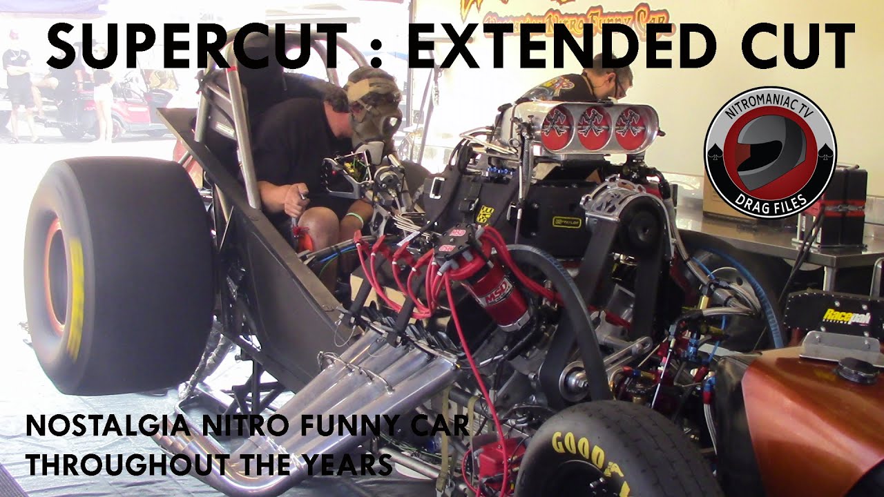 SUPERCUT REMASTERED: NOSTALGIA NITRO FUNNY CARS THROUGH THE YEARS