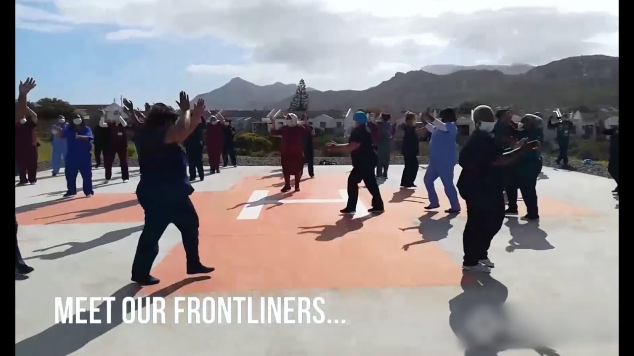 False Bay Hospital Staff do the Jerusalema Dance Challenge