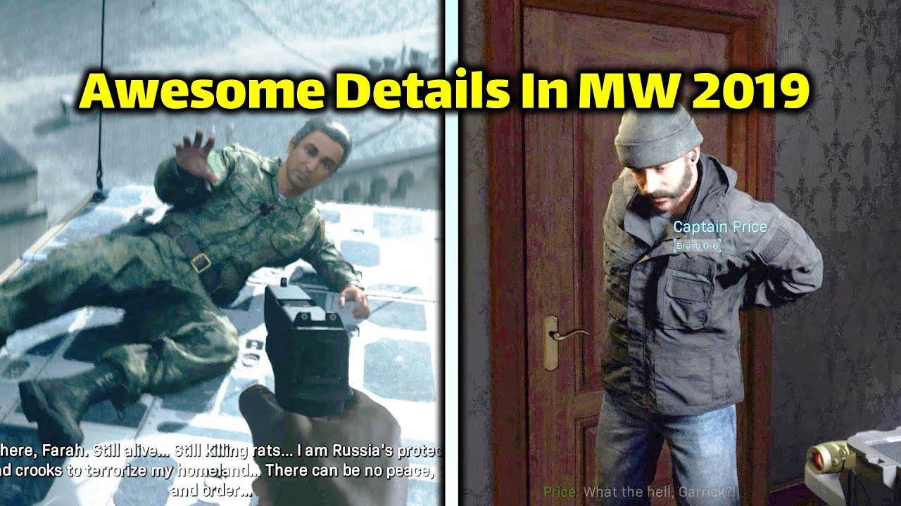 Скрытые детали и интересные факты о Modern Warfare 2019 | ЧАСТЬ 1