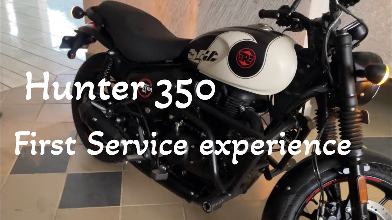 Royal Enfield Hunter 350 First Service Experience | Cost, Review & Honest Feedback. @royalenfield 